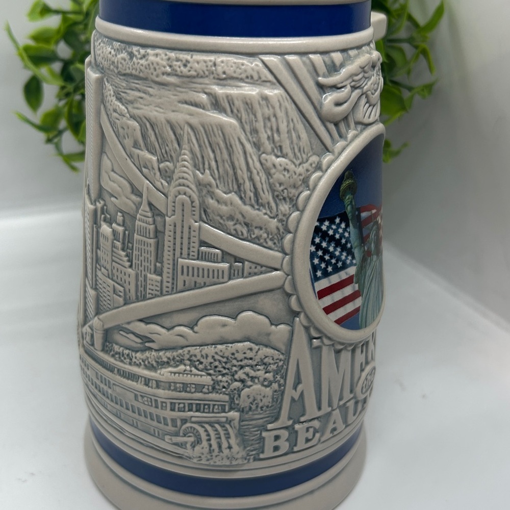 Vintage Avon 2002 America The Beautiful Beer Stein Avon Fine Collectibles #35446 - Picture 9 of 16